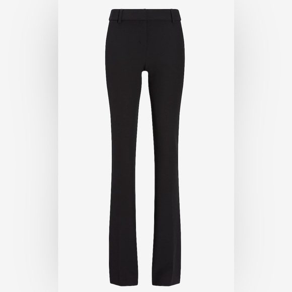 Express Editor Mid Rise Boot Cut Pants - Picture 2 of 9